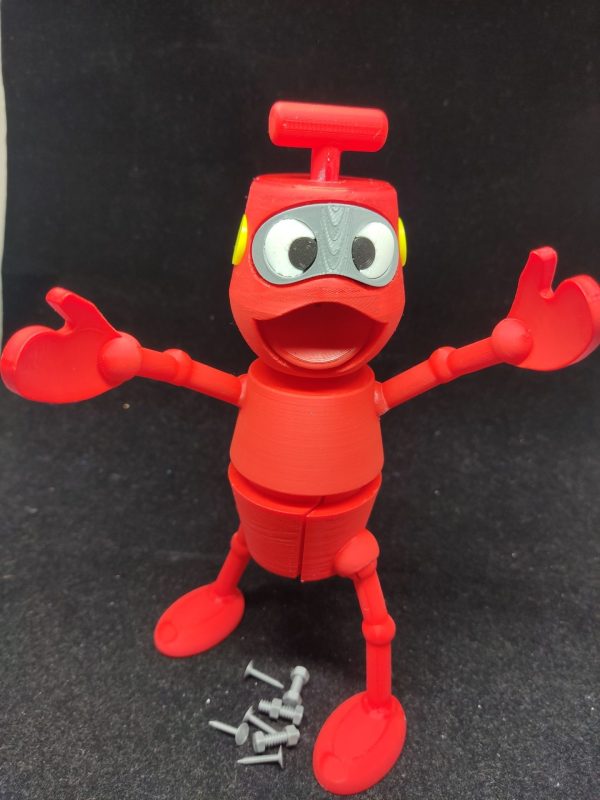Robot articulado Nono de Ulises 31 impreso en 3D
